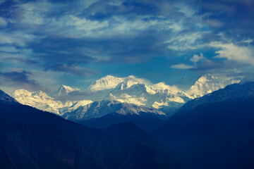 Kangchenjunga Close View From Pelling