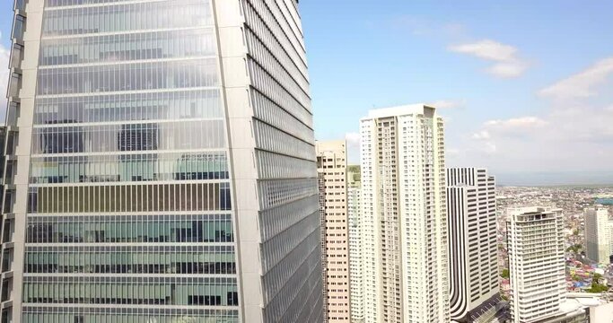 Beautiful Morning shot in BGC Philippines 4k