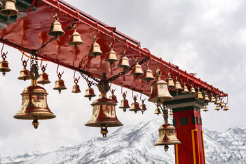 Old Baba Mandir of Nathula Pass at Sikkim, India