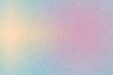 Multicolored pastel abstract background.Gentle tones paper texture. Light gradient. The colour is...