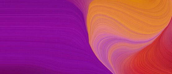 background graphic design with modern waves background design with dark magenta, coffee and light coral color