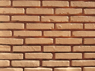 view of bricks wall texture background.