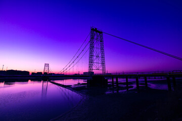 Bridges in the sunset