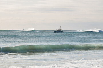 Japan Waves, the ocean in Japan is very beautiful, especially near Tokyo. There are many famous coastal areas. Chiba is the most popular for surfing you can learn to surf at these locations as well.