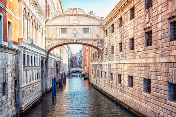 The city of Venice in the morning, Italy