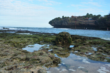 view of the coast of the sea