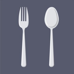 fork and spoon