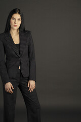 Fototapeta premium Studio shot of a lady in office attire