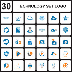 TECH LOGO , TECHNOLOGY DIGITAL LOGO