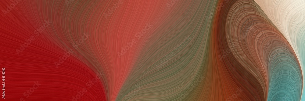 Aufkleber abstract artistic background graphic with lines and brown, saddle brown and pastel gray colors. can 