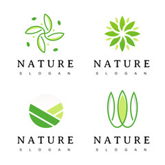 Set Of Nature Logo