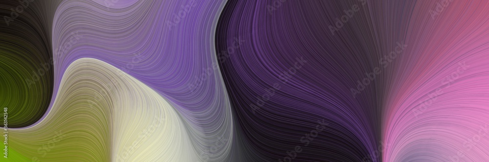 Aufkleber abstract colorful background graphic with lines and old mauve, very dark violet and pastel violet co