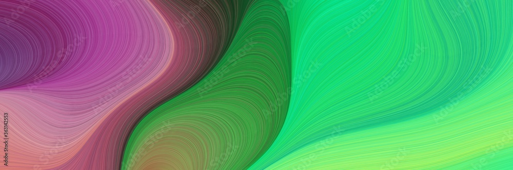 Poster abstract artistic background with lines and medium sea green, rosy brown and old mauve colors. can b