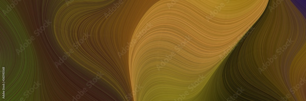 Poster abstract artistic backdrop with lines and chocolate, bronze and brown colors. art can be used as bac