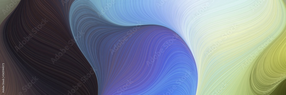 Poster abstract colorful background with lines and dark slate gray, very dark blue and tea green colors. ca