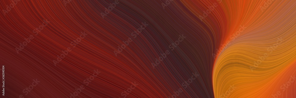 Poster abstract artistic background with lines and dark red, coffee and saddle brown colors. can be used as