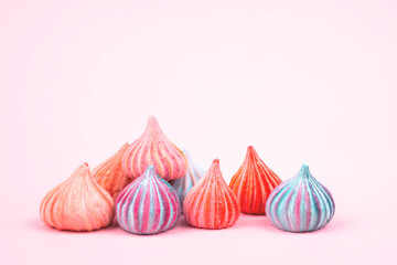 Colorful desserts pattern.