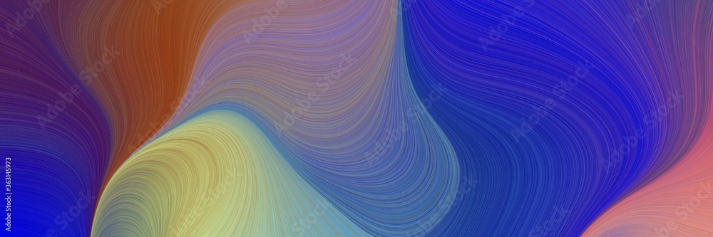 Poster abstract colorful backdrop with lines and dark slate blue, rosy brown and brown colors. can be used 