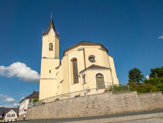 Fototapeta na wymiar St. Michaelis in Bad Lobenstein Thüringen