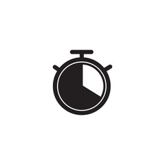 Stopwatch icon vector