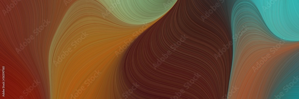 Aufkleber abstract artistic backdrop with lines and old mauve, chocolate and cadet blue colors. art can be use