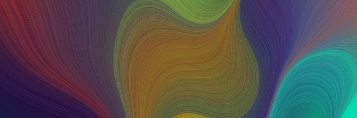 abstract artistic background with lines and old mauve, teal blue and light sea green colors. art can be used as background illustration