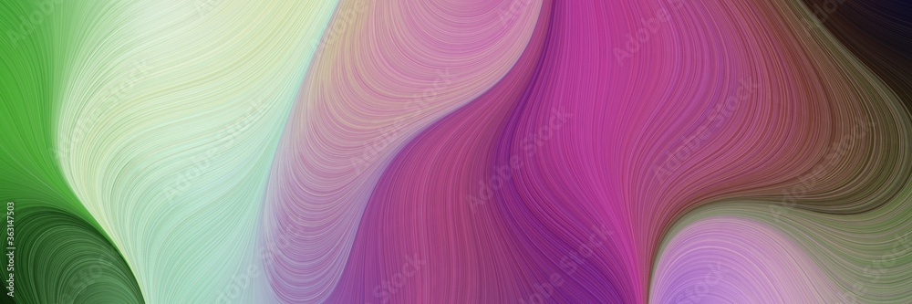 Aufkleber abstract artistic art background graphic with lines and antique fuchsia, pastel gray and dark slate 