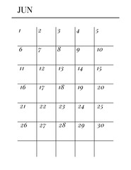 Planner sheet vector. Printable vertical notebook page