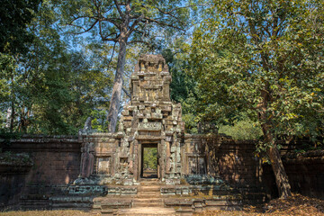 Naklejka premium angkor thom phimeanakas temple, siem reap, Cambodia