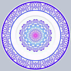 Decorative Floral Ornament. Illustration. For Coloring Book, Greeting Card, Invitation, Tattoo. Anti-Stress Therapy Pattern. Vector