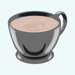 cup of cappuccino coffee