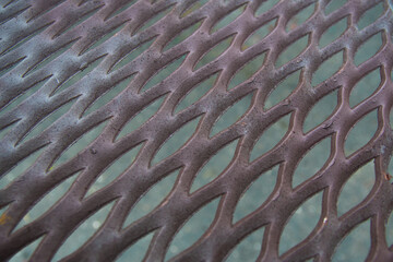 texture of seamless metal mesh