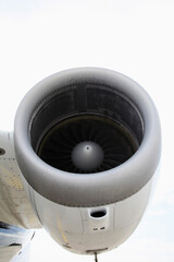 Engine of a private airplane