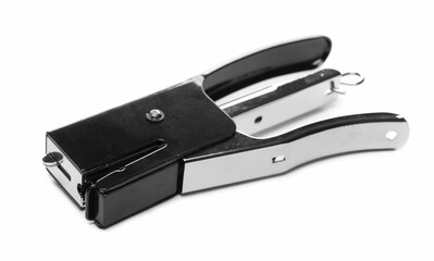 Stapler tool for office work isolated on white background