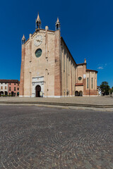 Obraz premium The walled town of Montagnana in Italy