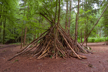Tipi in the forest  © Ged