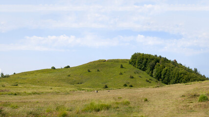 Obraz premium Alpine landscape on the Apuan Alps in Tuscany, Italy
