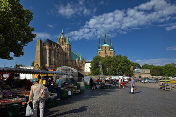 Erfurt Domplatzmarkt