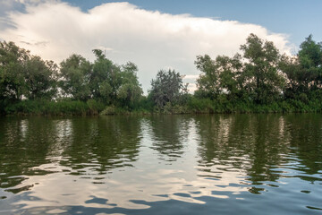 Landscape in Danube Delta area, Romania