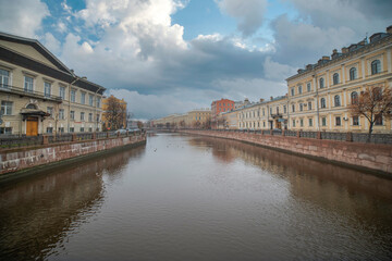river canals of St. Petersburg.