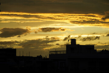 夕焼け雲