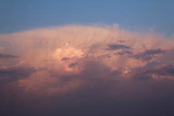 clouds and sun