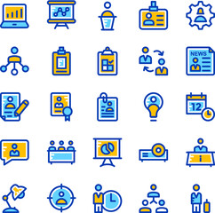 Human Resources Vector Icons 2