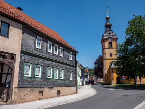 Altstadt von Zella-Mehlis in Thüringen