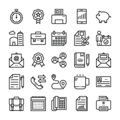 Modern Business Vector Icons 6