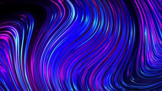 iridescent holographic liquid metal surface