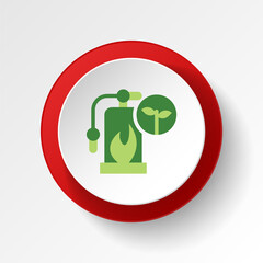 save the world, emergency colored button. Elements of save the earth. Signs and symbols can be used for web, logo, mobile app, UI, UX