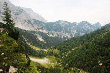 Soca river valley, Trenta, Slovenia	