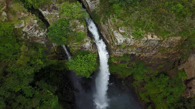 Huge Mac Mac Falls in South Africa
