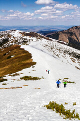 Winter landscape of High Tatra Mountains National Park on a spring time, Poland © Milosz Maslanka
